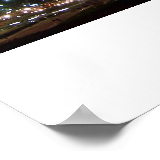 Eiffel Tower by Night ポスター (角)