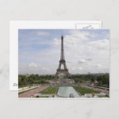 Eiffel Tower in Paris ポストカード (正面/裏面)