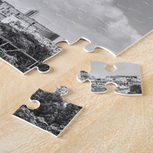 Eiffel Tower in Paris, France ジグソーパズル (側面)