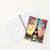 Eiffel Tower in Spring ノートブック (内部)