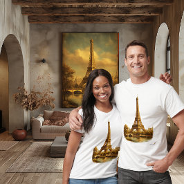 Eiffel Tower Mid-Century | Retro Vintage Paris Tシャツ