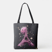 Eiffel Tower Night Moon           トートバッグ (裏面)