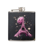 Eiffel Tower Night Moon           フラスク (正面)