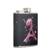 Eiffel Tower Night Moon           フラスク (右)