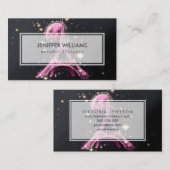 Eiffel Tower Night Moon           名刺 (正面/裏面)