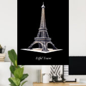 Eiffel Tower Paris ポスター (ホームオフィス)