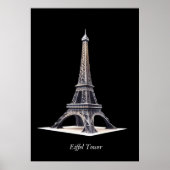 Eiffel Tower Paris ポスター (正面)