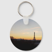 Eiffel Tower Paris at Sunset キーホルダー (裏面)