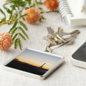 Eiffel Tower Paris at Sunset キーホルダー (側面)