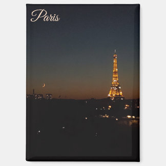 Eiffel Tower Paris at Sunset マグネット