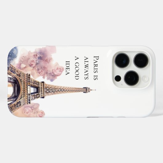 Eiffel Tower Paris Case-Mate iPhoneケース (裏面 (横))