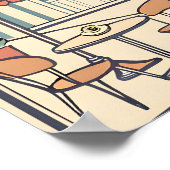 Eiffel Tower Paris Poster ポスター (角)