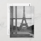 Eiffel Tower Postcard ポストカード (正面/裏面)