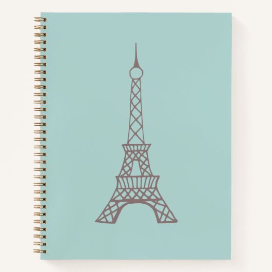  Eiffel Tower Sketchbook Gift ノートブック (正面)