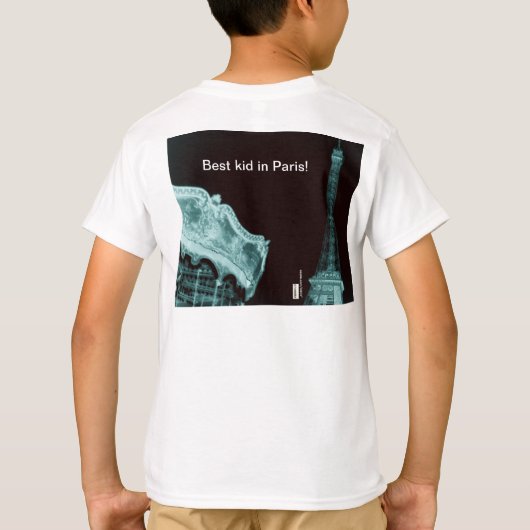 Eiffel Tower Tシャツ (裏面)