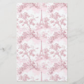 Eiffel tower Toile Guess the dress bridal game (裏面)