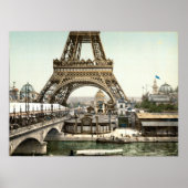 Eiffel Tower – Tour Eiffel – Eiffelturm Paris ポスター (正面)