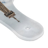 Eiffel Tower View from Champ de Mars Public Park カッティングボード (角)