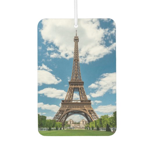 Eiffel Tower View from Champ de Mars Public Park カーエアーフレッシュナー (正面)