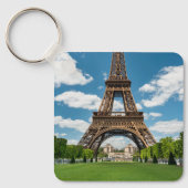 Eiffel Tower View from Champ de Mars Public Park キーホルダー (正面)