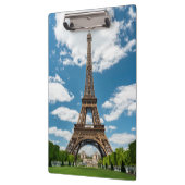 Eiffel Tower View from Champ de Mars Public Park クリップボード (左)