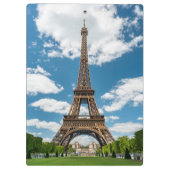 Eiffel Tower View from Champ de Mars Public Park クリップボード (裏面)