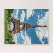 Eiffel Tower View from Champ de Mars Public Park ジグソーパズル (横)