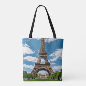 Eiffel Tower View from Champ de Mars Public Park トートバッグ (裏面)
