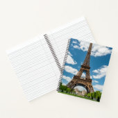 Eiffel Tower View from Champ de Mars Public Park ノートブック (内部)