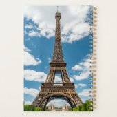 Eiffel Tower View from Champ de Mars Public Park プランナー手帳 (裏面)