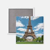 Eiffel Tower View from Champ de Mars Public Park マグネット (正面/裏面)