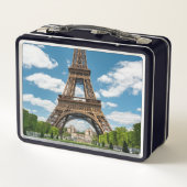 Eiffel Tower View from Champ de Mars Public Park メタルランチボックス (裏面)