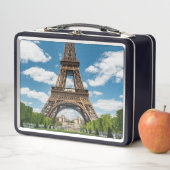 Eiffel Tower View from Champ de Mars Public Park メタルランチボックス (インサイチュ)