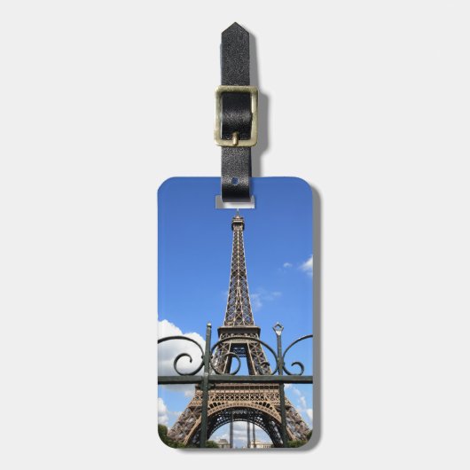 Eiffelturm ラゲッジタグ (正面縦)