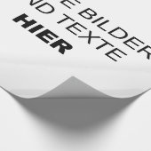 Eigenes Geschenkpapier gestalten - eigenes Design ラッピングペーパー (角)
