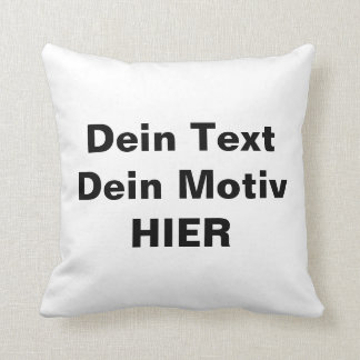 Eigenes Kissen gestalten クッション