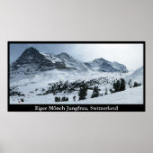 Eiger Mönch Jungfrau, Switzerland ポスター (正面)