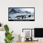 Eiger Mönch Jungfrau, Switzerland ポスター (ホームオフィス)