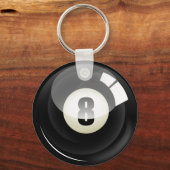 Eight Ball Key Chain キーホルダー (正面)