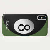Eight Ball Poolゲーム名 Case-Mate iPhoneケース (裏面(横))