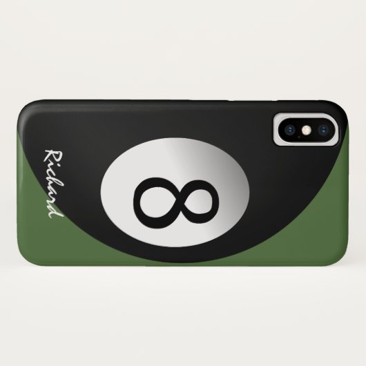 Eight Ball Poolゲーム名 Case-Mate iPhoneケース (裏面(横))