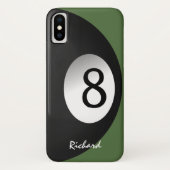 Eight Ball Poolゲーム名 Case-Mate iPhoneケース (裏面)