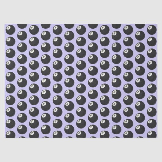 Eight Ball Y2K Snooker 90s mauve purple 薄葉紙 (正面)