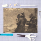 Eight Bells, 1887 by Winslow Homer 薄葉紙 (クラフト)