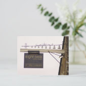 Eight Bells Pub Sign Postcard ポストカード (スタンド正面)