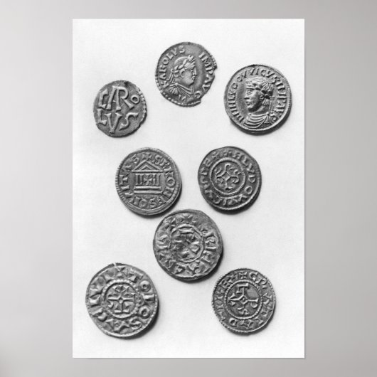 Eight Carolingian coins ポスター (正面)