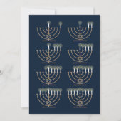 Eight Hanukkah Nightsフォトホリデーカード シーズンカード (正面)