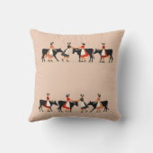 Eight Maids A Milking Cut-Out Stencil-Style 3 クッション (裏面)