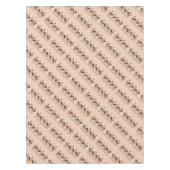 Eight Maids A Milking Cut-Out Stencil-Style 3 テーブルクロス (正面)