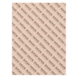 Eight Maids A Milking Cut-Out Stencil-Style 3 テーブルクロス